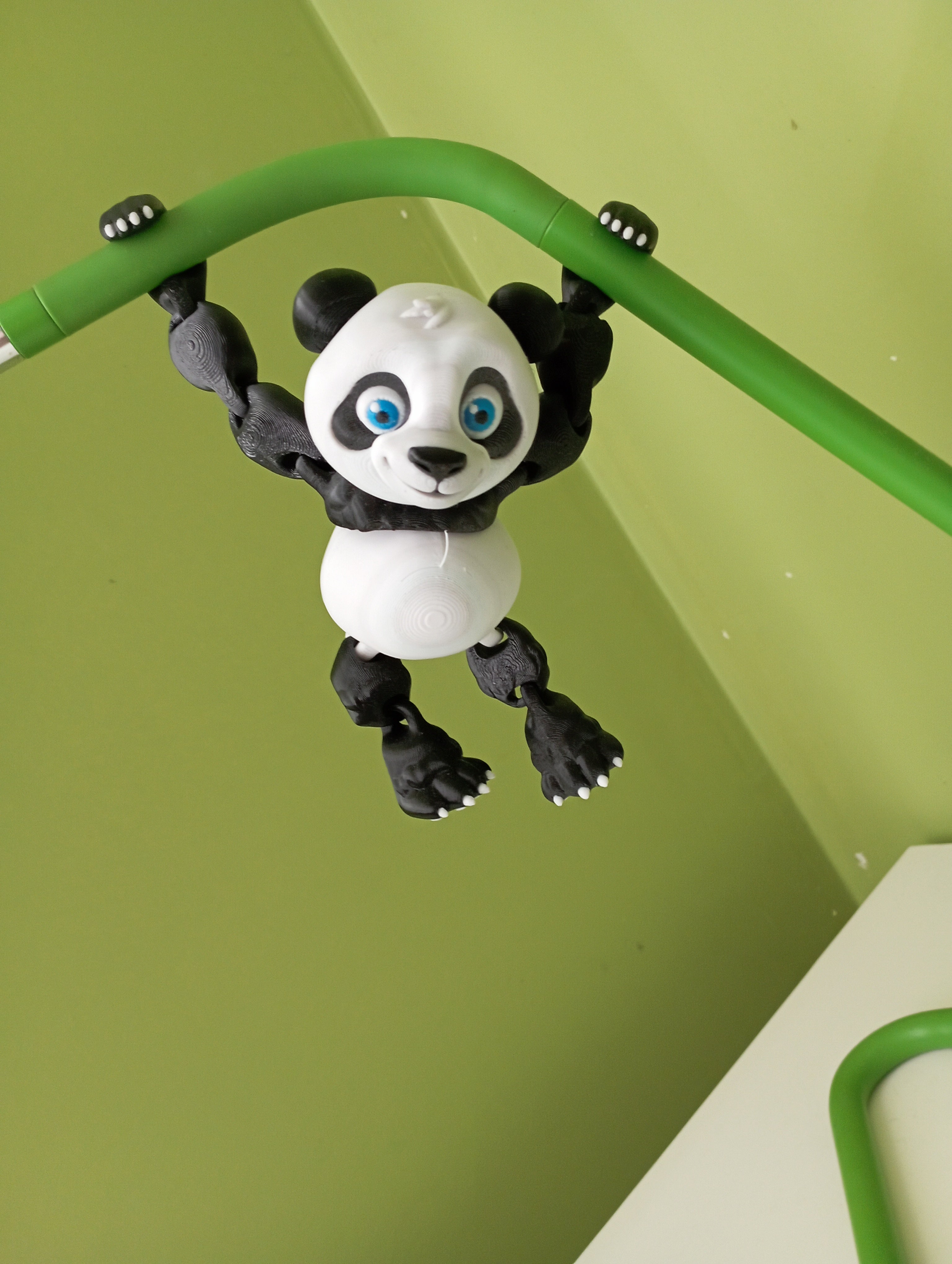 Duża flexi panda w trzech kolorach